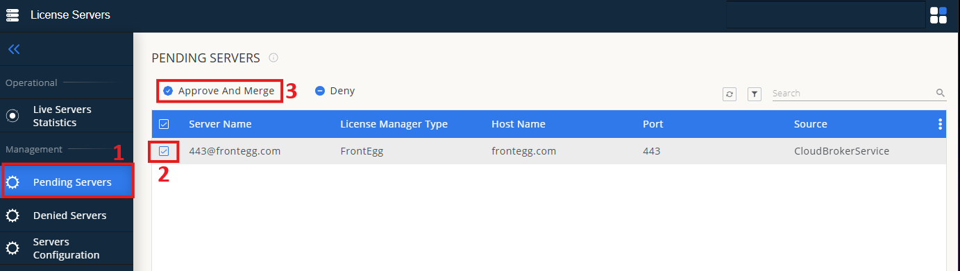 Verifying the configuration