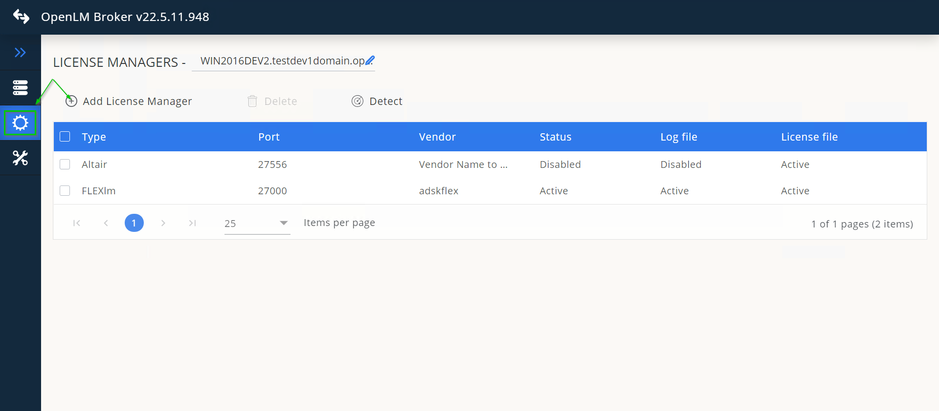 Select IPGLock, enter the port number, and click Add. IMAGE 118