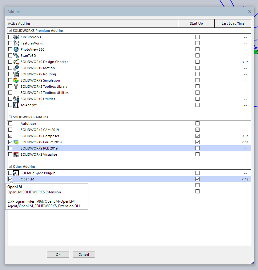 Verifying Save and Close extension for SOLIDWORKS