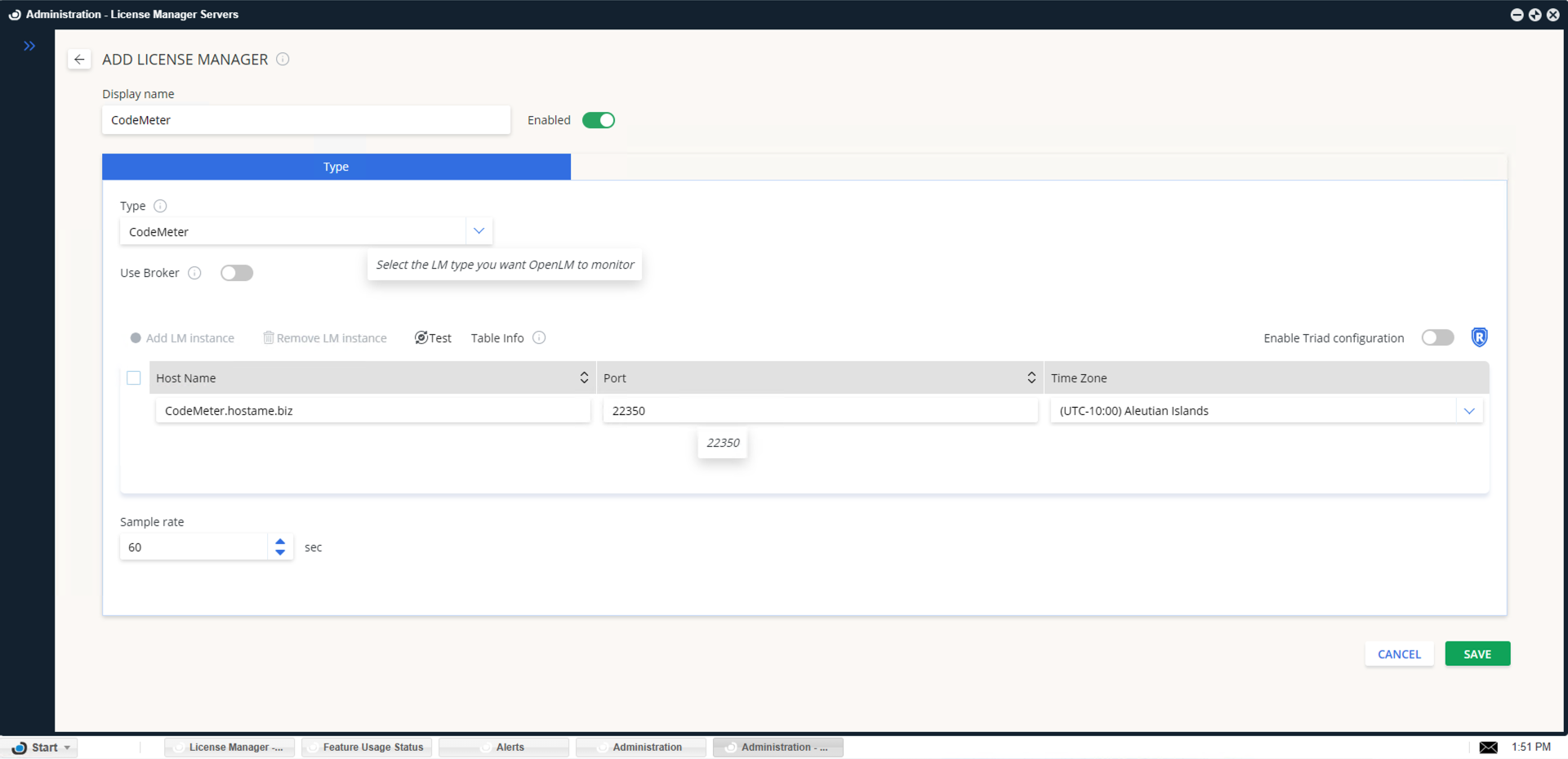 Server-only configuration
