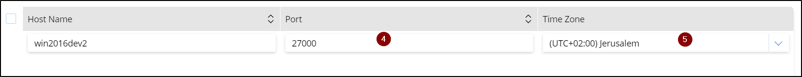 Figure 1: Add a new License Server window (manually)
