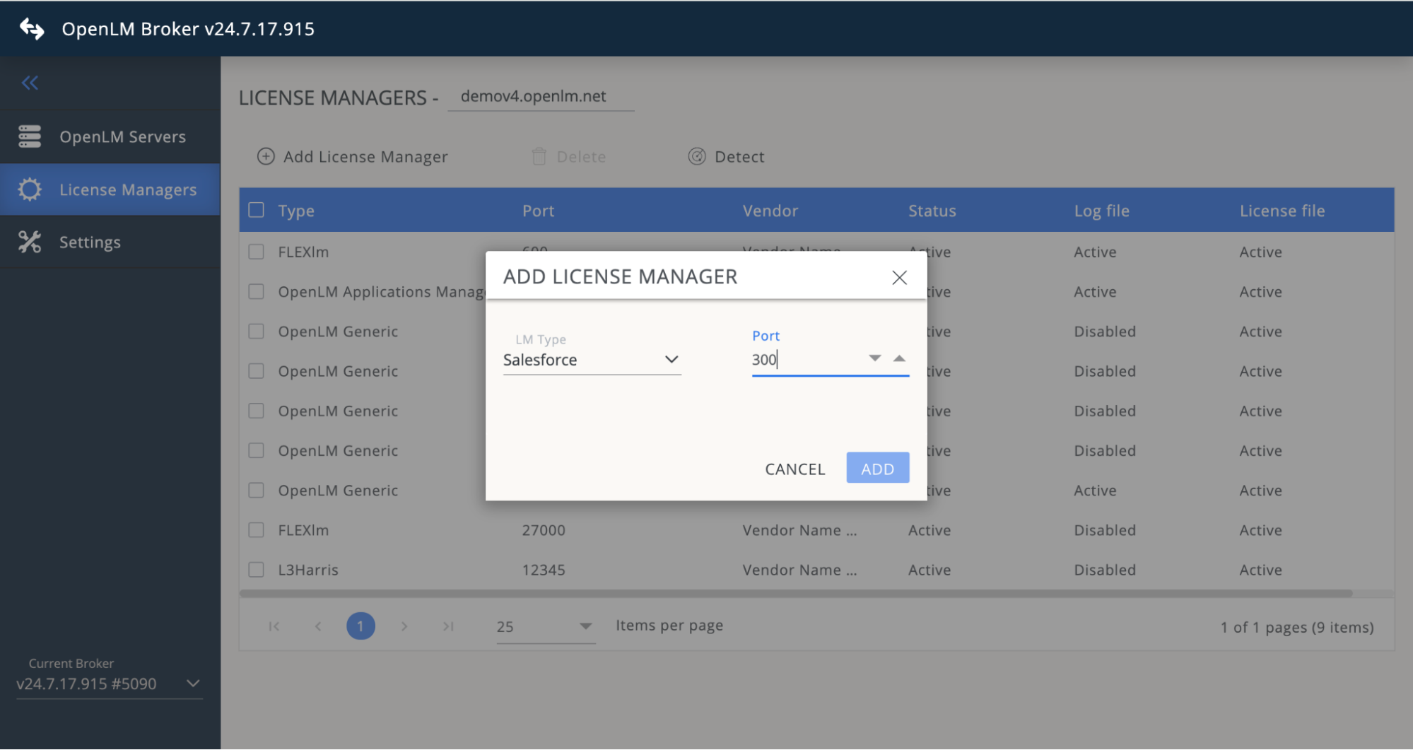 Salesforce を選択して追加