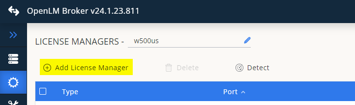 Add Jazz license manager