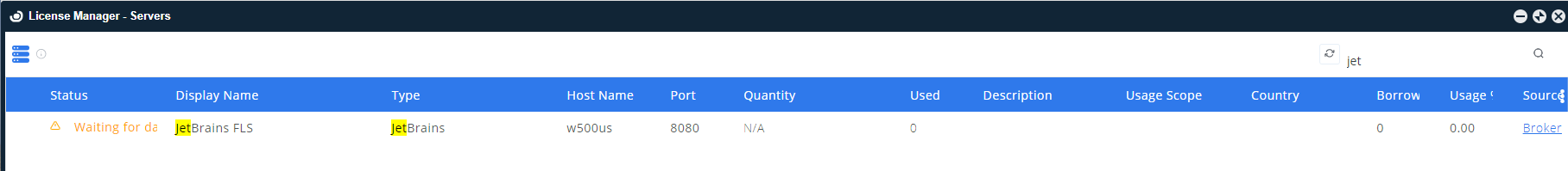 Approved JetBrains FLS in EasyAdmin