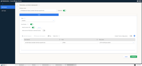 Configuring OpenLM For FlexLM License Manager Interface